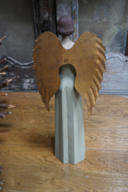 Engel antique groen