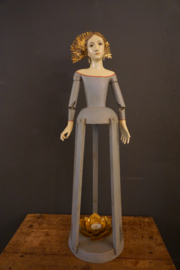 Mannequin Marie met halo kaarsenhouder