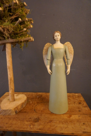 Engel antique groen
