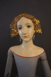 Mannequin Marie met halo kaarsenhouder
