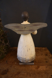 Engel met harp (zonder kaarsenhouder)