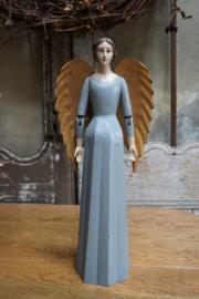 Engel antique zacht blauw