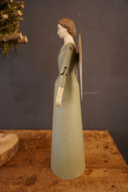 Engel antique groen