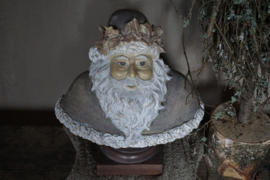 Kerstman buuste groen / grijs
