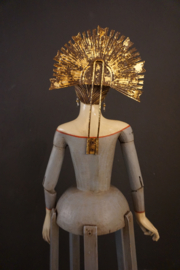 Mannequin Marie met halo kaarsenhouder