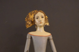 Mannequin Marie met halo kaarsenhouder