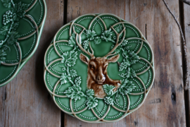 Bread and butter plate deer