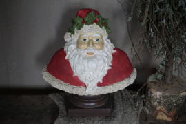 Kerstman buuste rood