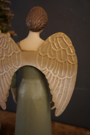 Engel antique groen