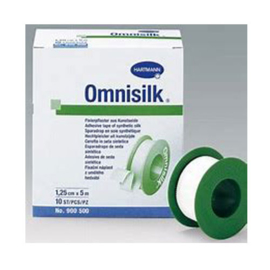 Hartman Omnisilk 1,25 cm x 5 mtr  1 stuks