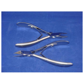 Hoektang RVS vlakke bek spits 13 cm (kruisveer) "Profi-Line"  1 stuks