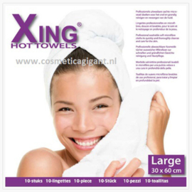 Xing Hot Towel Kompressdoeken wit