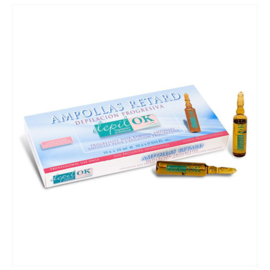 Depil-OK Retard Ampoules (haargroei remmer), doosje 10 x 10 ml