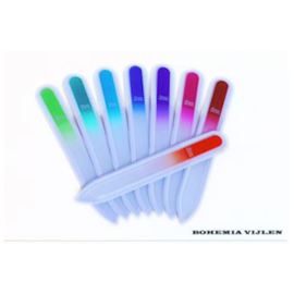 Bohemia manicure glasvijl 140 x 12 x 2 mm, diverse kleuren (top kwaliteit)  1 stuks