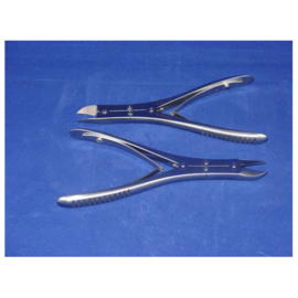 Dubbelscharniertang RVS holle bek klein model 13 cm (kruisveer) "Profi-Line"  1 stuks