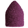 Slijpkapje Podo Paars 7 mm spits  K80 grof ( 10 stuks)