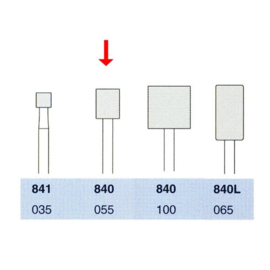 Busch Cilinder/ton frees middel grof  (840 055)  1 stuks