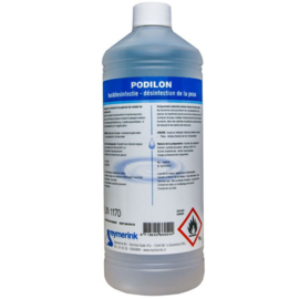 Podilon huiddesinfectie  1 ltr.  1 fles