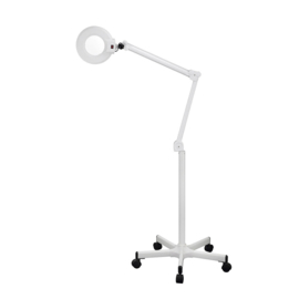 SET aanbieding (A) : LED Loupelamp rond + 5-poot Rolstatief