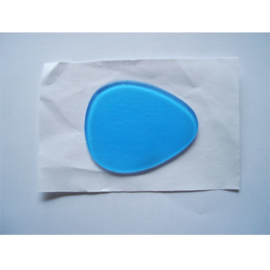 Blauwe siliconen voorvoetplak (eigen merk)  1 stuks