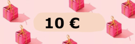 Giftcard 10,00 €
