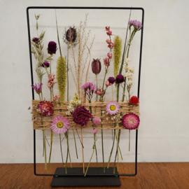Rechthoekframe met touw DIY