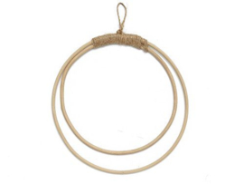 Dubbele rotan ring