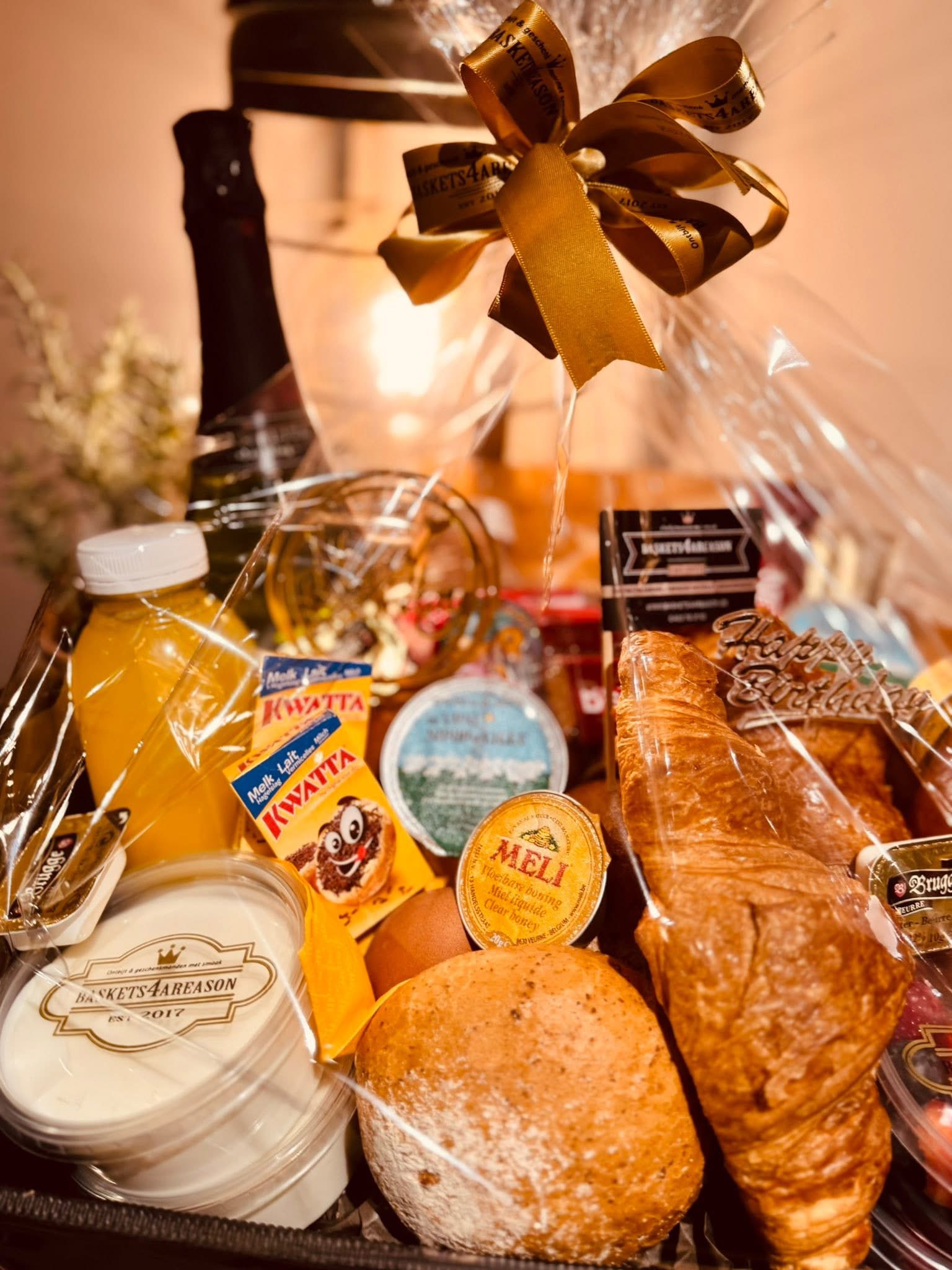 Ontbijt: Premium golden basket