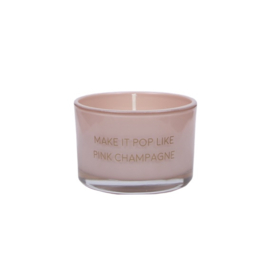 SOJAKAARS - MAKE IT POP LIKE PINK CHAMPAGNE - GEUR: GREEN TEA TIME