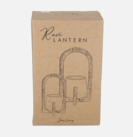 Jens Living LANTAARN RAVI ZWART SMALL