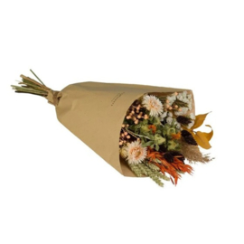 Droogbloemen: veldboeket - Donker Amber