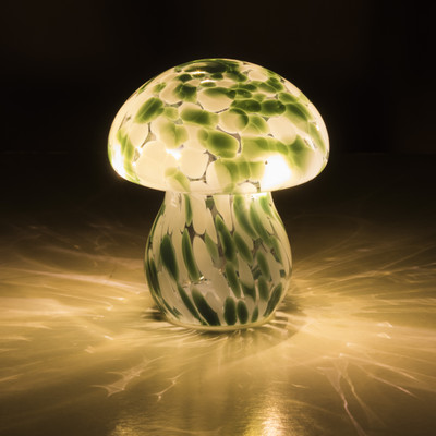 Tafellamp paddenstoel - groen