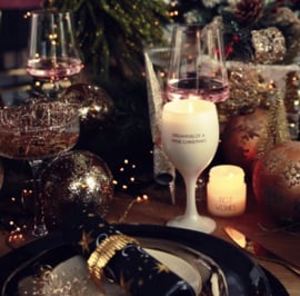 SOJAKAARS -DREAMING OF A WINE CHRISTMAS - GEUR: WINTER WOOD