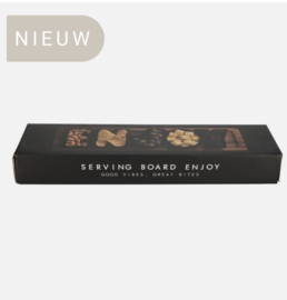 Jens Living SERVEERSET ENJOY ZWART