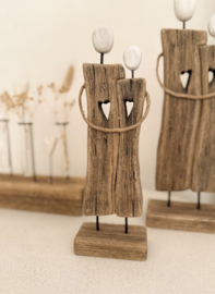 Koppel hout groot