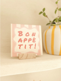 Tegel 'Bon Appetit'