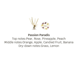 375g geurkaars in keramiek met verpakking - Passion Paradis