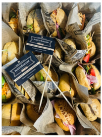 Belegde mini broodjes