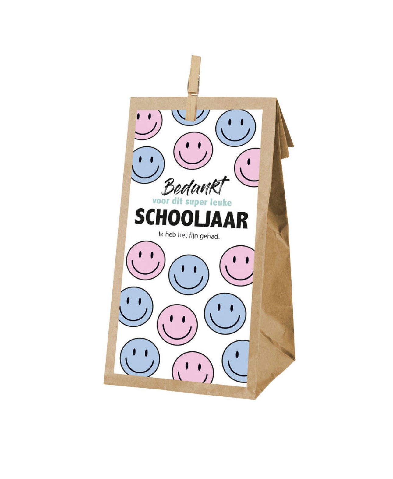 Juf/meester geschenken: Zakje Schooljaar 10 st.