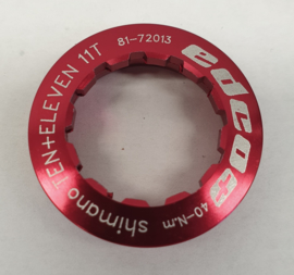 Edco  “TEN+ELEVEN” Locknut, rood 11T