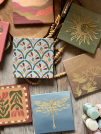 Workshop Creaweekend Botanische tegel vrijdag 10 oktober 15.00