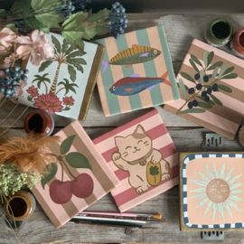 Workshop KreaDoe lentefestival Botanische tegel zaterdag 2 mei 10.00