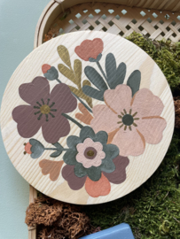 Workshop Creaweekend Botanische tegel/hout zondag 11 oktober 15.00
