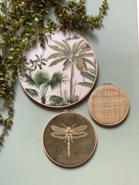 Muurhangerset palm libelle