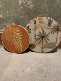 Muurhangers palm print