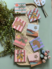 Workshop KreaDoe lentefestival Botanische tegel zaterdag 2 mei 13.00