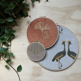 Muurhanger set kraanvogel