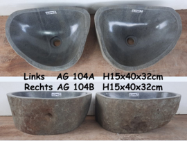 Natural stone sink set AG104