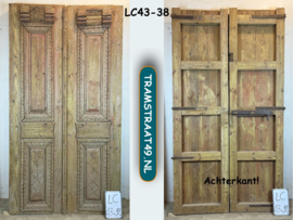 Vintage hoge deur houten LC43-8