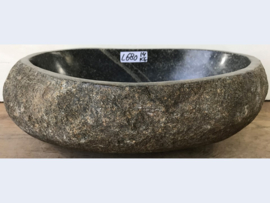 Riviersteen lavabo middel L680 (39x29cm)